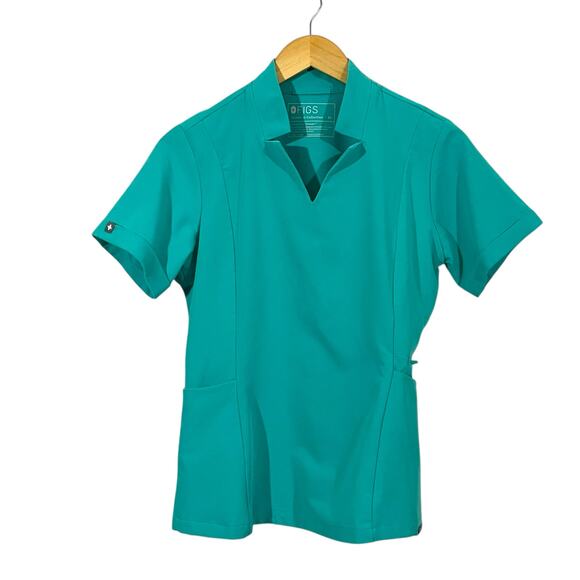 FIGS Inala Slim Top - Oasis - XS - Picture 14 of 16